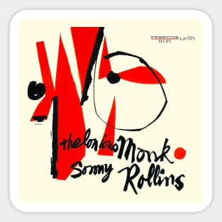 THELONIOUS MONK-SONNY ROLLINS Sticker